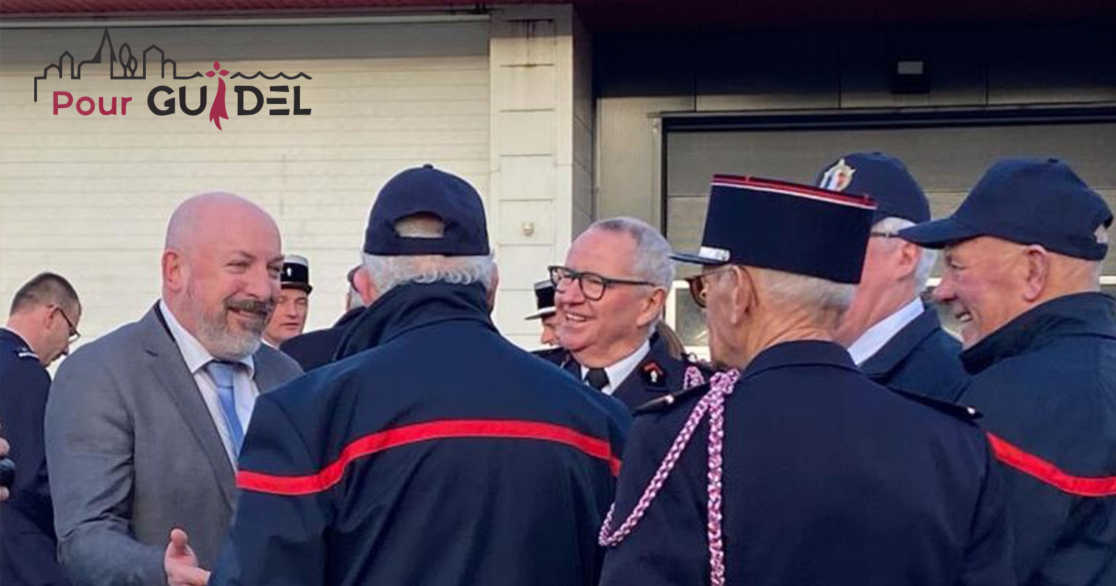 Fête de la Sainte-Barbe au Centre de Secours de Guidel