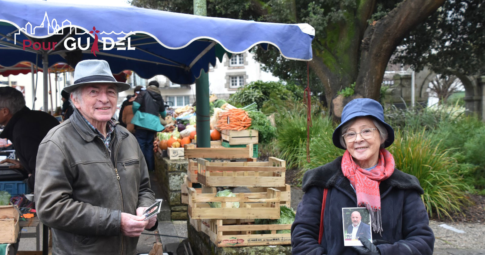 A votre rencontre sur le marché de Guidel