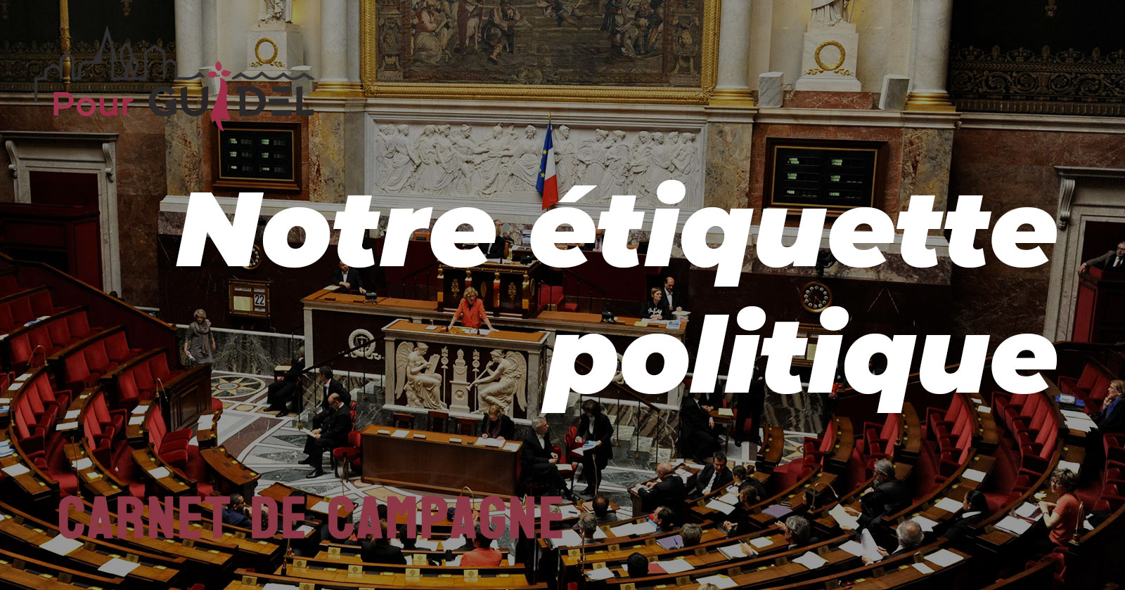 De l&rsquo;étiquette politique de notre liste Pour Guidel